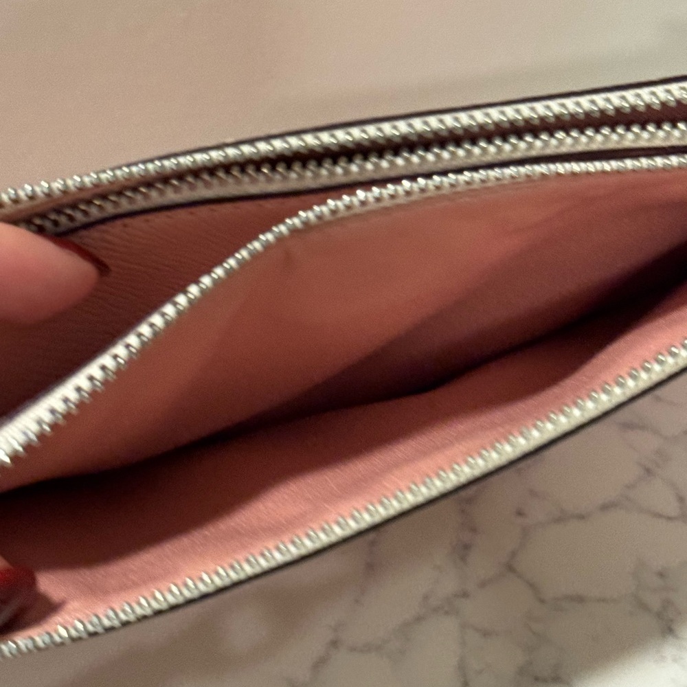 Coach Crosby Pink Ombré Wristlet - Picture 10 of 16